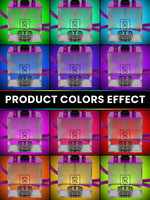 Load image into Gallery viewer, Purple Hookah 2 Hose Hookah Set YADO Square Hookah To Go with Charcoal Holder