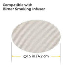 Load image into Gallery viewer, Mesh Set for Birner Smoking Gun 5 PCS 1.5 in (4.2 cm)