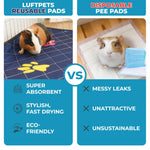 Load image into Gallery viewer, Washable Guinea Pig Cage Liners for C&C 2x4 Fast Drying Leakproof 57 x28 inch Absorbent Rabbit Bedding for Indoor Non Slip Mat for Under Dog Crate & Floor Waterproof Puppy Pads & Blankets