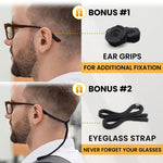 Load image into Gallery viewer, Glasses Nose Grips Non Slip 16 Pairs Silicone Eyeglass Nose Pads Anti Slip 1mm x 7mm x 16mm Adhesive Nose Pads Glasses for Comfort Sunglass Nose Pads Cushion Glasses Bridge Accessories