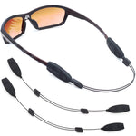 Load image into Gallery viewer, Eye Glasses String Strap Holder No Tail Glasses Adjustable Steel Wire 2 Pcs L