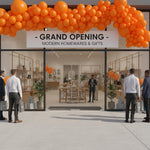 Load image into Gallery viewer, Balloon Garland Arch Kit 146 Pcs Orange Balloons for Baby Shower Birthday Gender Reveal Wedding Party DIY Kit