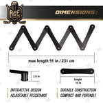 Load image into Gallery viewer, Lightweight Stickhandling Training Aid 7 Leg Snake Equipment for Puck Control Street Hockey Training Reaction Time and Coordination Durable Portable and Adjustable