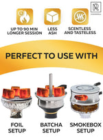 Load image into Gallery viewer, Hookah Coals Coconut Hookah Charcoal 200 Count & 3 KG 6.6 lbs 25mm Cubes