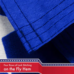 Load image into Gallery viewer, G128 Combo Pack: USA American Flag 3x5 Ft 150D Printed Stars & Trump No More Bullshit 3x5 Ft 150D Printed