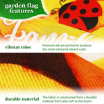 Load image into Gallery viewer, Combo Pack Garden Flag Stand Black 36x 6 in and Garden Flag 12x18 in Sunflower