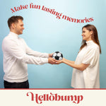 Load image into Gallery viewer, Gender Reveal Soccer Kit with Large 72 inch Balloons and Stickers Soccer