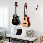 Load image into Gallery viewer, Guitar Holder Wall Mount Ash Wood Wooden Guitar Hanger Hook Stand Rack