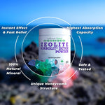 Load image into Gallery viewer, Sorbolit Zeolite Detox Powder 7.05oz Clinoptilolite Zeolite Powder Sorbolit 1 2 µm Zeolite Clinoptilolite Powder Supplement for Liver Detox 200 Days Supply