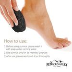 Load image into Gallery viewer, Pumice Stone Natural Earth Lava Pumice Stone Black Callus Remover for Feet