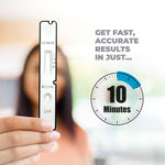 Load image into Gallery viewer, 1 Pack WELLlife COVID19/Influenza A&B at Home Self Test FDA Authorized EasytoUse OTC Flu & Covid Home Test, Fast 10Min Results with NonInvasive Nasal Swab