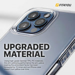 Load image into Gallery viewer, Crystal Clear Case for iPhоne 12 Pro Max – Thin Clear Protective Phone Cover with Slim TPU Back Shockproof Silicone Edges and Raised Bezels for Camera and Screen Protection