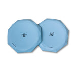 Load image into Gallery viewer, Knee Pads Set of 2 Extra Thick Non Slip Pads for Yoga Pilates & Fitness Ergonomic Design for Joint Protection Lightweight Portable Durable Foam