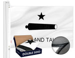 Load image into Gallery viewer, G128 Come and Take It Flag (Cannon Flag) 3x5 feet Double Sided Embroidered 210D Indoor/Outdoor, Vibrant Colors, Brass Grommets, Heavy Duty Polyester, 3ply