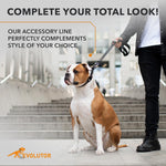 Load image into Gallery viewer, Black Extra Heavy Duty Dog Leash 4 Ft x 1 in for Large Medium and Small Dogs