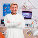 Load image into Gallery viewer, Disposable Isolation Gown X Large Pack of 10 White PPE Gowns Disposable Microporous 50 GSM Disposable Gowns Medical Protective Gown Disposable with Elastic Wrists Waist Neck Ties No Pockets