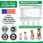 Load image into Gallery viewer, Dog Allergy Relief Chews 240 Treats Dog Itching Skin Relief Treatment Pills Anti Itch Itchy and Paw Licking Hot Spots Omega 3 Fish Oil Dry Skin & Coat Supplement