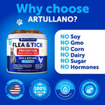 Load image into Gallery viewer, Flea Treatment for Cats Natural Flea and Tick Prevention Supplement for Cats Kittens Chewable Daily Oral Pills with Vitamins 135 Soft Chews Skin & Coat Dental treats Digestion Made in USA