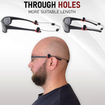 Load image into Gallery viewer, Eye Glasses String Strap Holder No Tail Sunglass Strap Lanyard 2 Cords M Size
