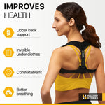 Load image into Gallery viewer, Back Brace Posture Corrector for Women Men 2848 inch Adjustable Straps Uni Size