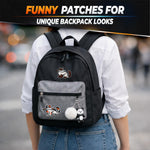 Load image into Gallery viewer, Cat Patches Iron On & Sew On Set of 8 Easy Fix Embroidered Funny Patches for Hats Jackets Backpacks Jeans & Bags Cute Cat Patch Set Valentines Day Gifts for Animal Lovers and DIY Decor
