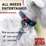 Load image into Gallery viewer, Nylon Dog Leash for Small and Medium Dogs 4 Ft x 4/5 in Wide NASA Design