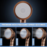 Load image into Gallery viewer, Filtered Shower Head with Handheld Hose Hard Water Softener Removes Chlorine