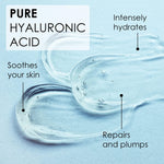 Load image into Gallery viewer, Pure Hyaluronic Acid Serum for Face 2 Oz Medical Quality Hydrating for Skin Lips
