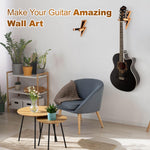 Load image into Gallery viewer, Guitar Holder Wall Mount Ash Wood Guitar Hanger Hook Stand Rack Hardwood Beige