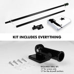 Load image into Gallery viewer, Combo Pack: 6 Feet Tangle Free Spinning Flagpole (Black) Come and Take It Rifle Flag 3x5 ft Printed 150D Brass Grommets (Flag Included) Aluminum Flag Pole