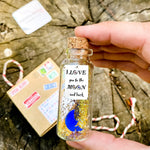 Load image into Gallery viewer, Cute and Kawaii Valentine's Day and Anniversary Presents Personalized Love Gifts for Boyfriend Girlfriend (I Love You To The Moon And Around The World in Craft Gift Box)