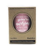 Load image into Gallery viewer, You’re Awesome Wine Tumbler with Sayings For Women Pink Tumbler with Message