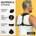 Load image into Gallery viewer, Back Brace Posture Corrector for Women Men 2848 inch Adjustable Straps Uni Size