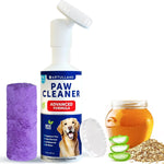 Load image into Gallery viewer, Paw Cleaner for Dogs Silicone Brush and 5fl Oz No Rinse Foaming Cleanser