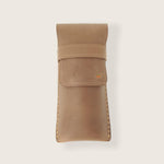 Load image into Gallery viewer, Leather Eyeglass Case Genuine Leather Protects Sunglasses Eyeglasses Pouch