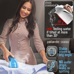 Load image into Gallery viewer, Clothing Steamer Travel Size Vacation Essentials Handheld Small Blue Steam Iron