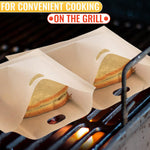 Load image into Gallery viewer, 12Pcs Non Stick Toaster Bags Reusable – 6.7 x7.5 Grilled Cheese Bags Heat Resistant & Easy to Clean Mess Free Toasting Sandwiches Panini & More Compatible with Toaster Oven Microwave & Grill
