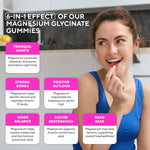 Load image into Gallery viewer, Magnesium Glycinate Gummies 400mg High Absorption Magnesium Supplement for