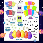 Load image into Gallery viewer, Galaxy & Glow In The Dark Slime Kit For Boys And Girls Make 25 Oz Of Butter