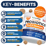 Load image into Gallery viewer, Probiotics for Dogs 170 Chews Dog Digestive Enzymes Prebiotics Support Gut