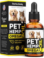 Load image into Gallery viewer, Hеmp and Salmon Oil for Dogs Skin Coat Hеalth 3 6 9 Omega Calming Treat 1 fl oz