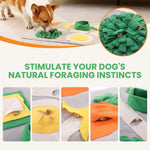 Load image into Gallery viewer, Snuffle Mat for Dogs Large Breed Keeps Pets Busy Indoors Comfortable to Lay On Soft Foraging Mat for Rabbits & Cats Interactive Enrichment Toy Slows Down Feeding Alternative to Bowls