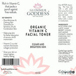 Load image into Gallery viewer, Organic Vitamin C Facial Toner Natural Astringent Face Toner Alcohol Free 4.5 oz