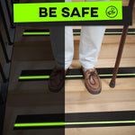 Load image into Gallery viewer, Grip Tape Anti Slip for Stairs Outdoor Indoor 4 Inch x 35 Feet Glow in The Dark