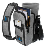Load image into Gallery viewer, Water Bottle Holder Carrier Bottle Cooler with Adjustable Shoulder Strap Pocket