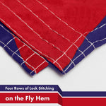 Load image into Gallery viewer, G128 American Samoa Flag 3x5 Ft LiteWeave Pro Series Printed 150D Polyester Indoor/Outdoor, Vibrant Colors, Brass Grommets, Thicker and More Durable Than 100D 75D Polyester