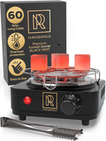 Load image into Gallery viewer, Coal Burner for Hookah Cubes 500W with Grid Black Heat Hookah Burner Electric