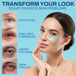 Load image into Gallery viewer, Under Eye Patches for Puffy Eyes Hyaluronic Acid and Collagen 30 Pairs Under
