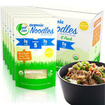 Load image into Gallery viewer, Organic Konjac Shirataki Noodles Zero Carb Keto Pasta USDA Organic Healthy Noodles Low Carb Pasta 100% Plant Based Ready to Eat 6 Pack (12 Servings)