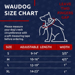 Load image into Gallery viewer, Nylon Dog Collar Adjustable for Large Dogs 12 - 19 in Neck x 1 in Wide NASA Color